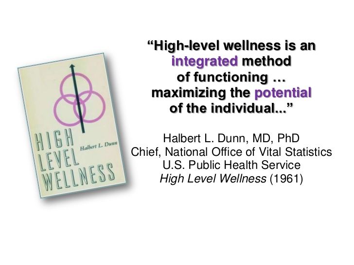 High Level Wellness book cover